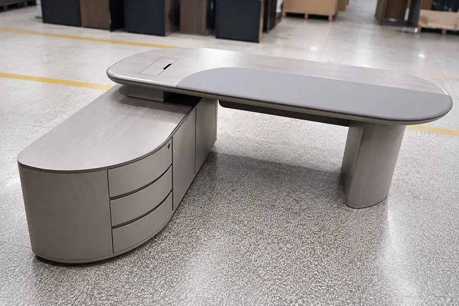 executive desk manufactured by onmuse for commercial office projects